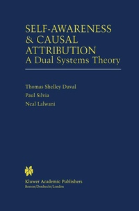 Enlarge image Cover: Self-Awareness & Causal Attribution - Springer