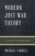 Cover: Modern Just War Theory - Scarecrow Press