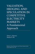 Cover: Valuation, Hedging and Speculation in Competitive Electricity Markets - Springer