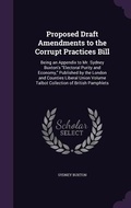 Cover: Proposed Draft Amendments to the Corrupt Practices Bill - Palala Press