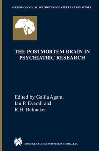 Enlarge image Cover: The Postmortem Brain in Psychiatric Research - Springer