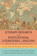 Cover: Literary Research and Postcolonial Literatures in English - Scarecrow Press