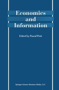 Cover: Economics and Information - Kluwer Academic Publishers