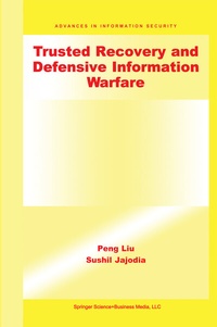 Abbildung von: Trusted Recovery and Defensive Information Warfare - Kluwer Academic Publishers