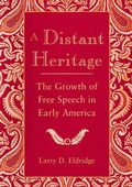 Cover: A Distant Heritage - New York University Press