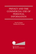Cover: Privacy and the Commercial Use of Personal Information - Springer