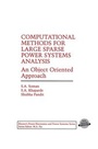 Cover: Computational Methods for Large Sparse Power Systems Analysis - Kluwer Academic Publishers