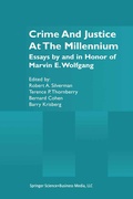 Cover: Crime and Justice at the Millennium - Springer