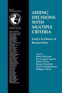 Abbildung von: Aiding Decisions with Multiple Criteria - Springer