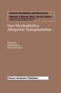 Cover: Non-Myeloablative Allogeneic Transplantation - Springer