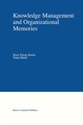 Cover: Knowledge Management and Organizational Memories - Springer