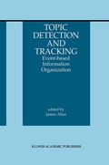 Cover: Topic Detection and Tracking - Springer