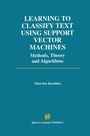 Cover: Learning to Classify Text Using Support Vector Machines - Kluwer Academic Publishers