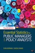 Cover: Essential Statistics for Public Managers and Policy Analysts - CQ Press