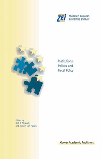 Enlarge image Cover: Institutions, Politics and Fiscal Policy - Springer