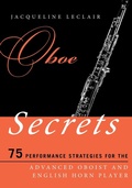 Cover: Oboe Secrets - Scarecrow Press