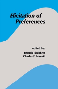 Enlarge image Cover: Elicitation of Preferences - Springer