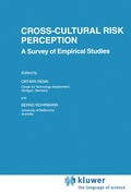 Cover: Cross-Cultural Risk Perception - Kluwer Academic Publishers