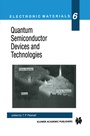 Cover: Quantum Semiconductor Devices and Technologies - Kluwer Academic Publishers