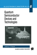 Cover: Quantum Semiconductor Devices and Technologies - Springer