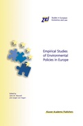 Cover: Empirical Studies of Environmental Policies in Europe - Springer