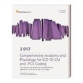 Cover: Comprehensive Anatomy and Physiology for ICD-10-CM and PCs 2017 - Cengage Learning
