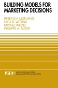 Cover: Building Models for Marketing Decisions - Kluwer Academic Publishers