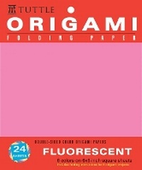 Abbildung von: Origami Hanging Paper - Fluorescent 6" - 24 Sheets - Tuttle Publishing