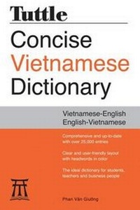 Enlarge image Cover: Tuttle Concise Vietnamese Dictionary - Tuttle Publishing