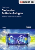 Cover: Station&auml;re Batterie-Anlagen - Huss-Medien