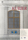 Cover: Neumarkt-Kurier Baugeschehen und Geschichte am Dresdner Neumarkt - Michael Imhof Verlag