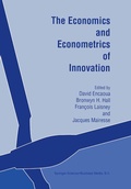 Cover: The Economics and Econometrics of Innovation - Springer