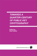 Cover: Towards a Quarter-Century of Public Key Cryptography - Springer