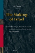 Cover: The Making of Israel - Brill