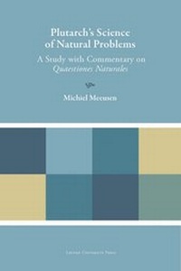 Enlarge image Cover: Plutarch's Science of Natural Problems - Leuven University Press
