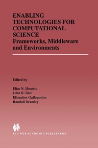 Enlarge image Cover: Enabling Technologies for Computational Science - Springer