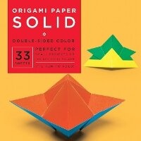 Abbildung von: Origami Paper - Solid Colors - 6 3/4" - 33 Sheets - Tuttle Publishing