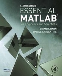 Abbildung von: Essential MATLAB for Engineers and Scientists - Academic Press