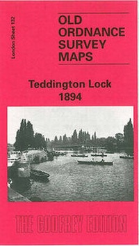 Abbildung von: Teddington Lock 1894 - Alan Godfrey Maps