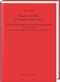 Cover: Studien zu den 'Formulae imperiales' - Harrassowitz Verlag