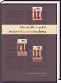 Cover: Materielle Aspekte in der Inkunabelforschung - Harrassowitz Verlag