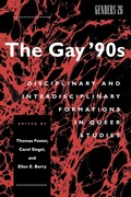 Cover: The Gay '90s - New York University Press