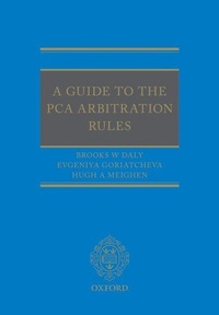 Abbildung von: A Guide to the PCA Arbitration Rules - Oxford University Press