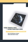Cover: Global Financial Crises - Springer
