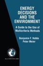 Cover: Energy Decisions and the Environment - Kluwer Academic Publishers