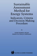 Cover: Sustainable Assessment Method for Energy Systems - Springer