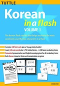 Cover: Korean in a Flash V1 - Tuttle Publishing