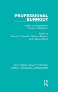 Cover: Professional Burnout - Routledge
