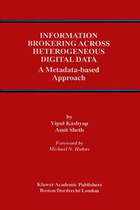 Enlarge image Cover: Information Brokering Across Heterogeneous Digital Data - Springer