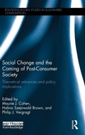Cover: Social Change and the Coming of Post-consumer Society - Routledge